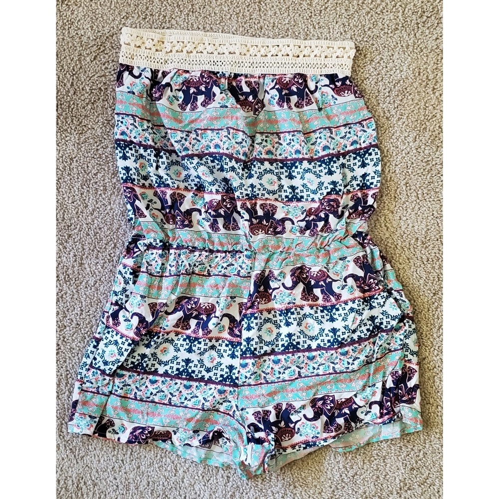 Rue21 Strapless Romper - Picture 1 of 4